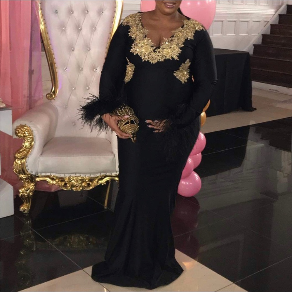 Black Maternity Dress